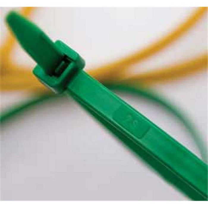 Techly nailono dirželiai 200 vnt spalvoti