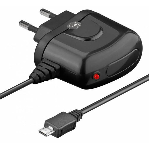 Techly Micro-USB charger 5V 2A with cable, black