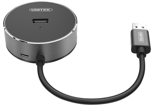 Unitek Hub 3x USB 2.0. + audio, Y-2197