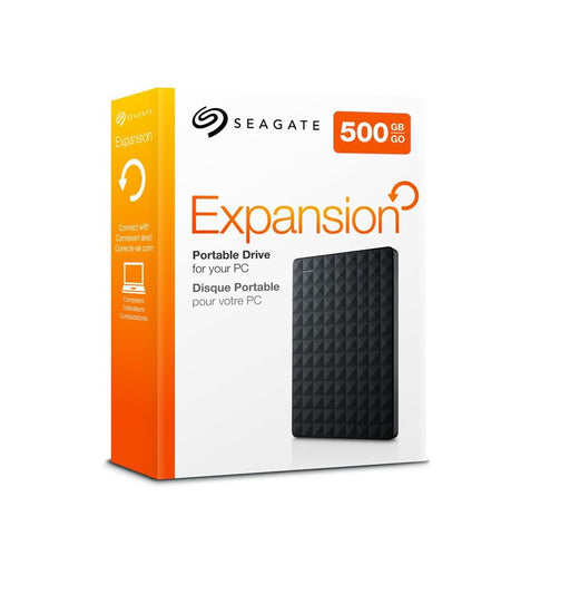 Išorinis diskas Seagate Expansion 2.5'' 500GB USB3, Juodas