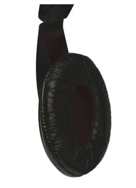 Stereo ausinės MSONIC Garsumo valdymas MH462K juodas