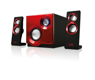 Sweex kolonėlių rinkinys 2.1 60W Purephonic Red