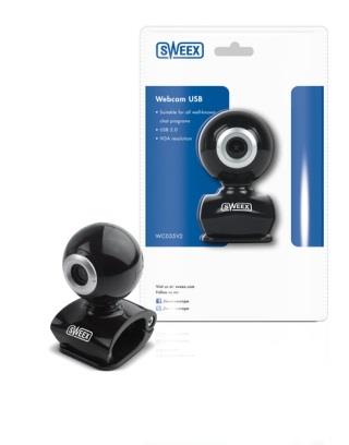Sweex Webcam USB 2.0 Black