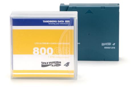 Tandberg Data Cartridge LTO-4 (Ultirium 4, LTO4) with case