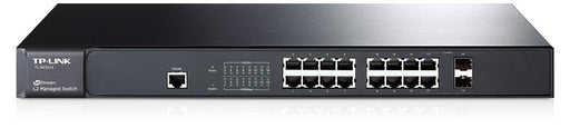 TP-Link T2600G-18TS JetStream 16-Port Gigabit L2 Managed Switch with 2 Combo SFP