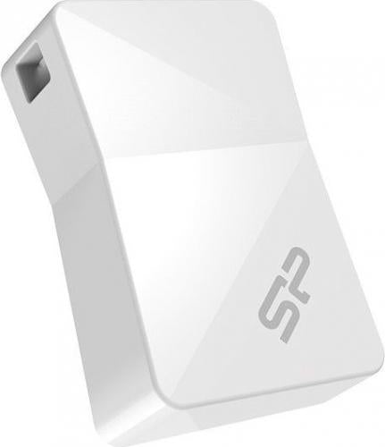 Silicon Power memory USB Touch T08 8GB USB 2.0 White