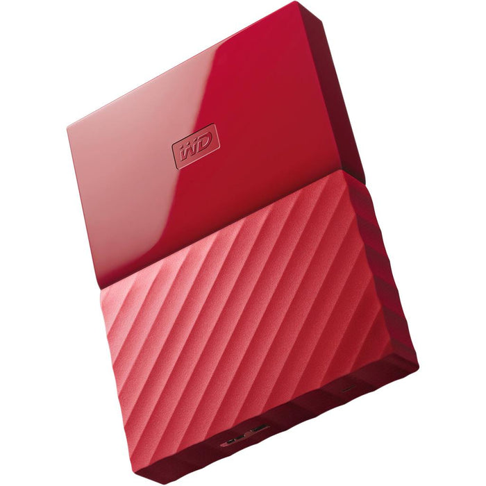 External HDD WD My Passport 2.5'' 3TB USB 3.0 Red