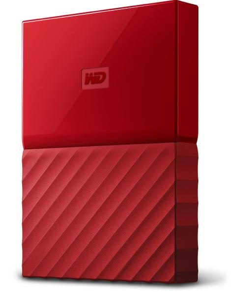 External HDD WD My Passport 2.5'' 4TB USB 3.0 Red