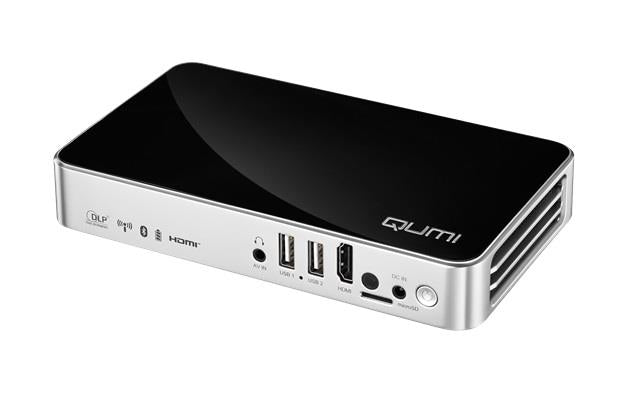 Projektorius Vivitek QUMI Q3 Plus juodas -HD720p,500 ANSI, 5000:1, HDMI, battery