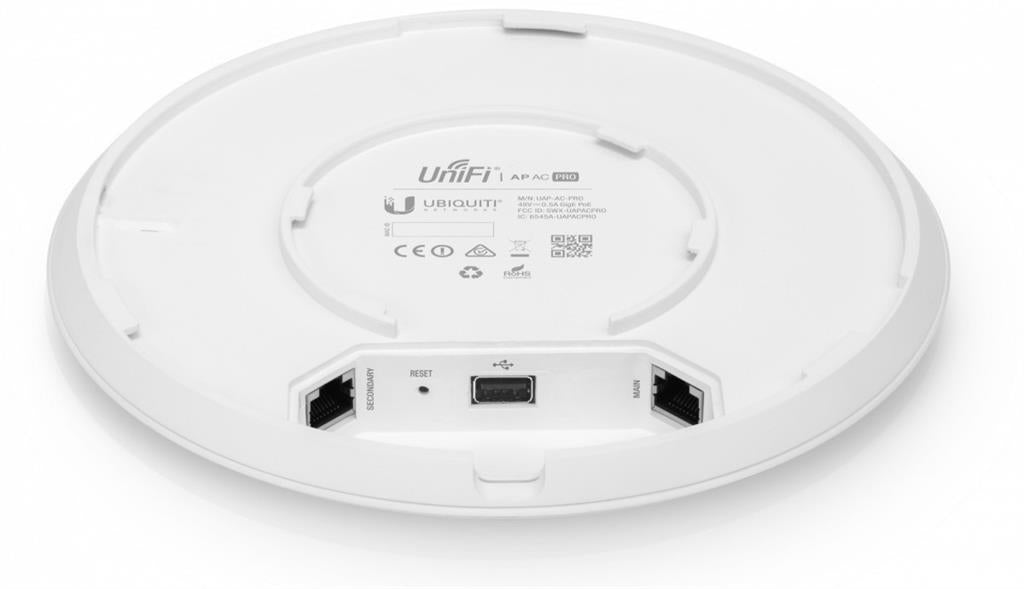Ubiquiti UniFi UAP AC PRO 2.4GHz/5GHz, 802.11 a/b/g/n/ac, 2xGbE, support PoE+