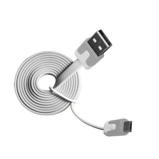 MSONIC microUSB 2.0 kabelis A-B M/M 1m, Duomenų perdavimo ir įkrovimo, baltas