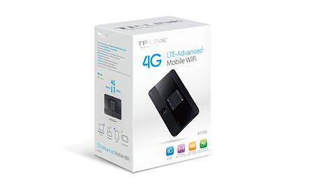 TP-Link M7350 4G LTE Mobile Wi-Fi, SIM slot, micro SD slot, 150Mb/s 2,4/5GHz