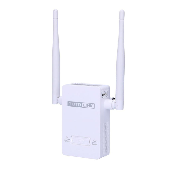 TOTOLINK EX200 300Mbps 2.4GHz 802.11b/g/n Wi-Fi N Range Extender, wall-plugging