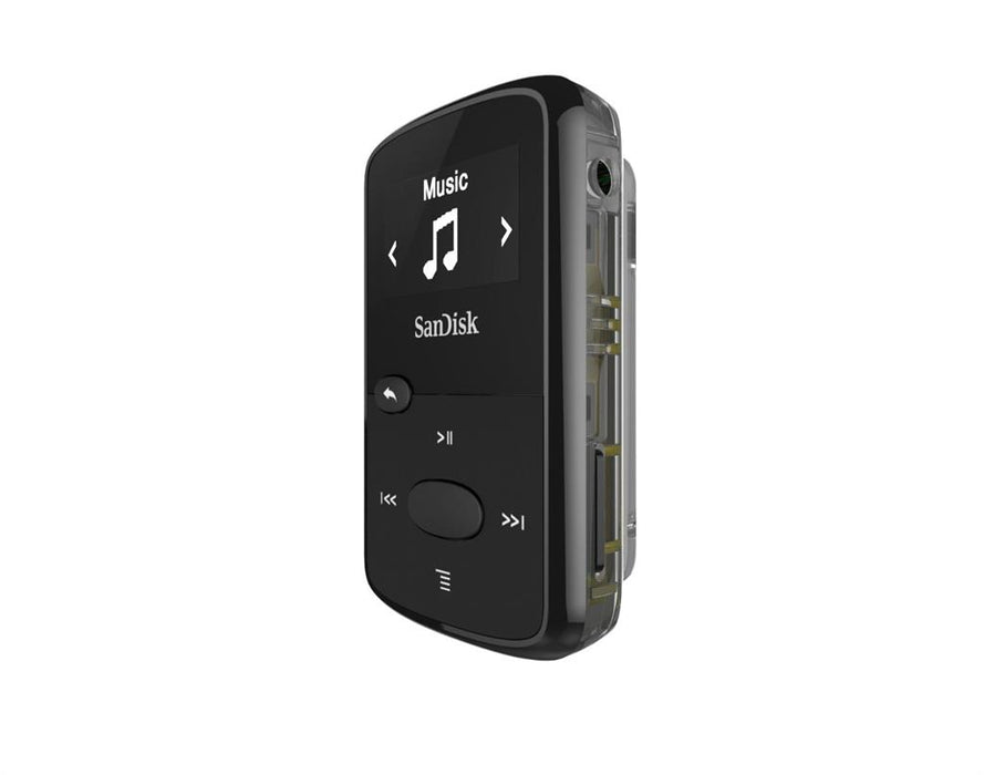 MP3 grotuvas Sandisk Clip Jam 8GB, microSDHC, Radio FM, Juodas
