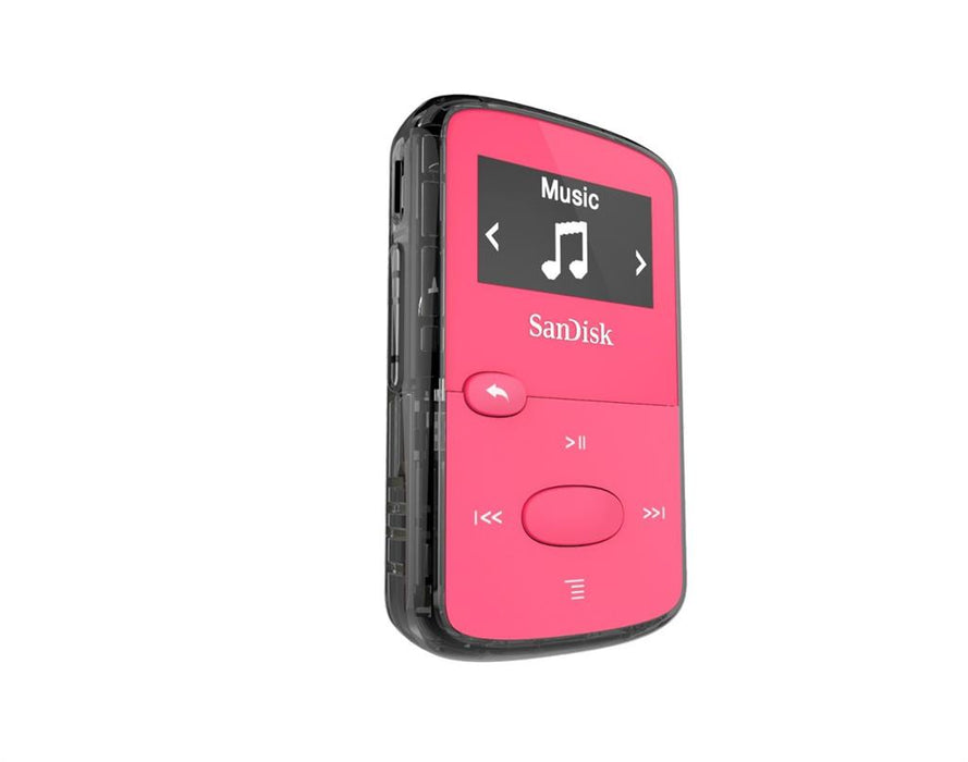 MP3 grotuvas Sandisk Clip Jam 8GB, microSDHC, Radio FM, Rožinis