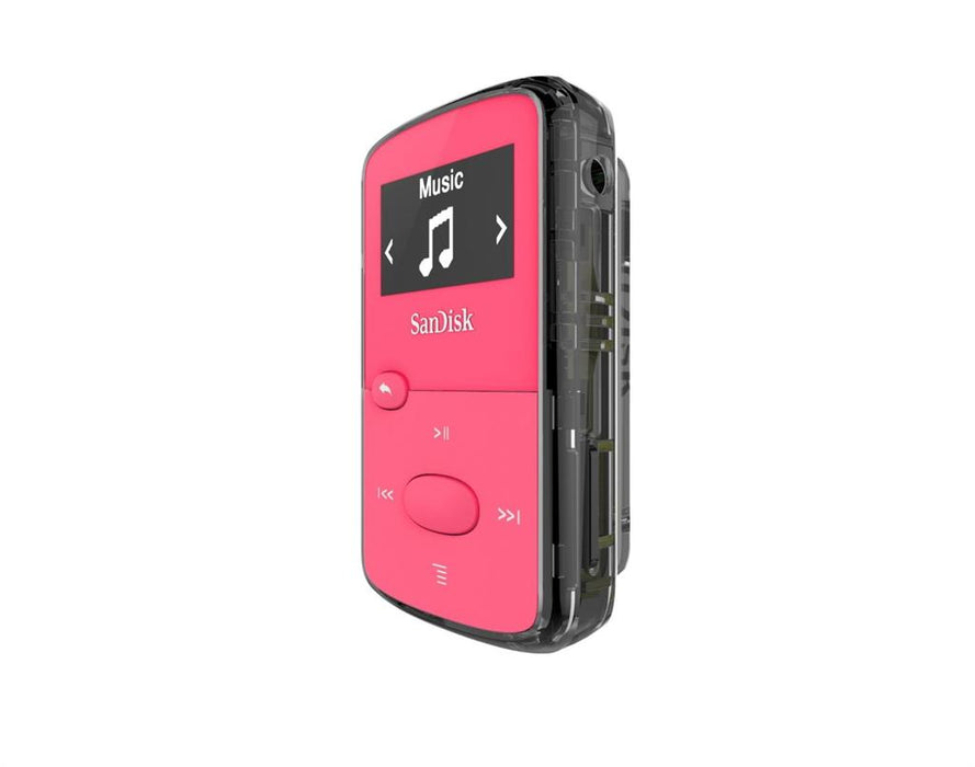 MP3 grotuvas Sandisk Clip Jam 8GB, microSDHC, Radio FM, Rožinis
