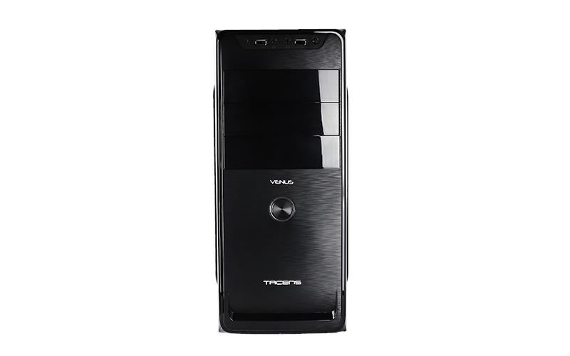 PC korpusas be PSU Tacens VENUS ATX, USB 3.0, Juodas