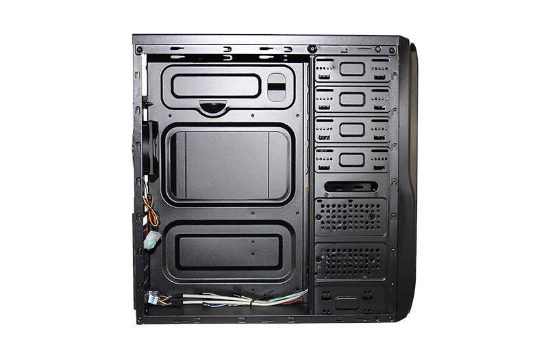 PC korpusas be PSU Tacens VENUS ATX, USB 3.0, Juodas