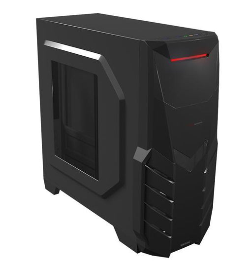 PC korpusas Tacens MARS GAMING MC316, Midi Tower, USB3, Juodas