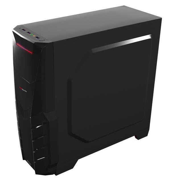 PC korpusas Tacens MARS GAMING MC316, Midi Tower, USB3, Juodas