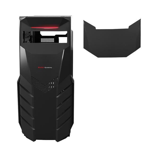 PC korpusas Tacens MARS GAMING MC316, Midi Tower, USB3, Juodas