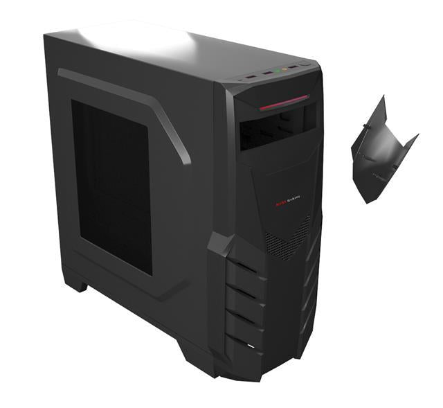 PC korpusas Tacens MARS GAMING MC316, Midi Tower, USB3, Juodas