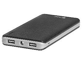 Maitinimo bankas Tracer 10000 mAh polymer juoda / pilka