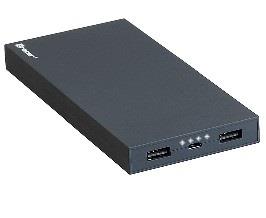 Maitinimo bankas Tracer 12000 mAh polymer tamsiai pilka