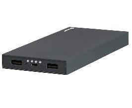 Maitinimo bankas Tracer 12000 mAh polymer tamsiai pilka