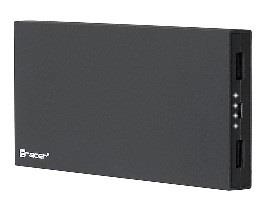 Maitinimo bankas Tracer 12000 mAh polymer tamsiai pilka