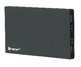 Maitinimo bankas Tracer 4000 mAh polymer tamsiai pilka