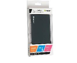 Maitinimo bankas Tracer 4000 mAh polymer tamsiai pilka