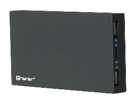 Maitinimo bankas Tracer 8000 mAh polymer tamsiai pilka