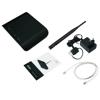 Ubiquiti AirRouterHP 5x10/100Mbps, 2.4GHz, 802.11b/g/n, 150Mbps, USB,Ext.Antenna