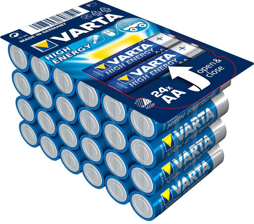 Alkaline Batteries VARTA R6 (AA) 24pcs High Energy