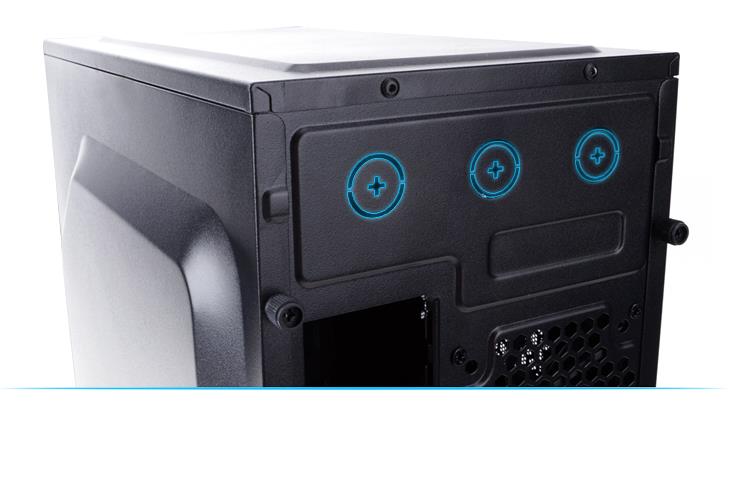 PC korpusas Zalman ZM-T4 Mini Tower (be PSU, USB 3.0)