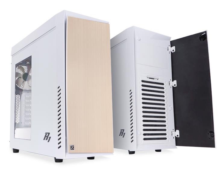 PC korpusas Zalman R1 Baltas, Mid tower, USB3.0