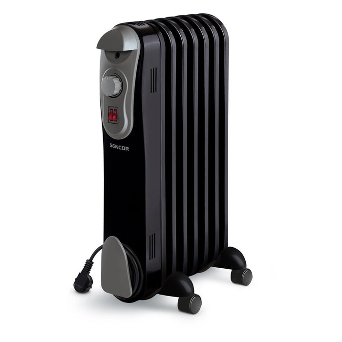 Tepalinis radiatorius Sencor SOH3107BK, 7 sekcijų