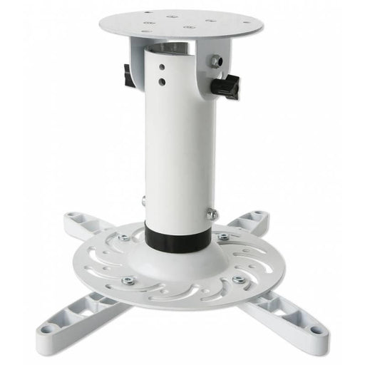 Lubinis laikiklis Techly projektoriams 20 cm, 15 kg, baltas