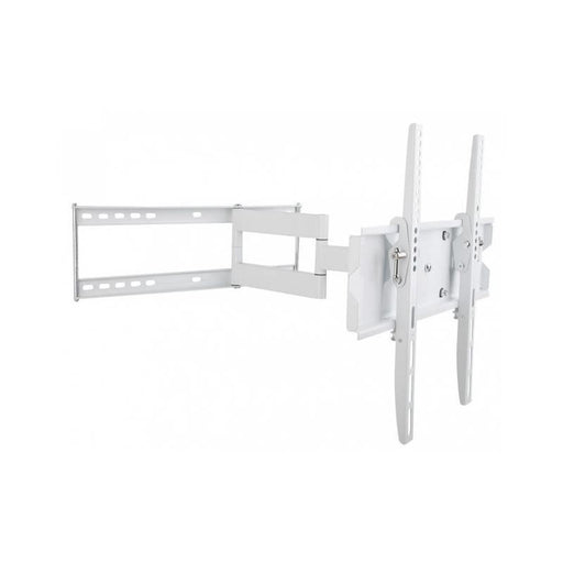 Sieninis laikiklis Techly TV LCD/LED/PDP 23-55'' 50kg VESA Reguliuojamas, baltas