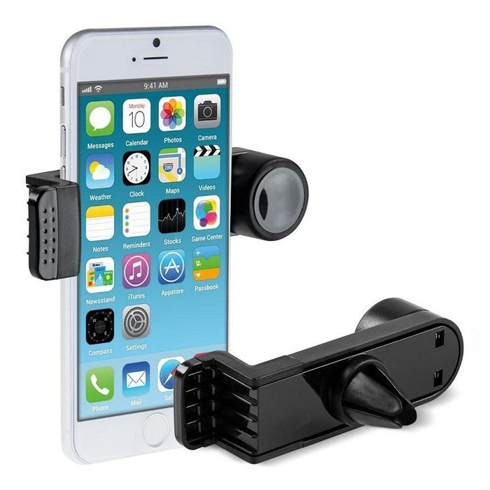 Techly telefonų ir GPS automobilinis laikiklis tvirtinamas ant ortakio, pasukama