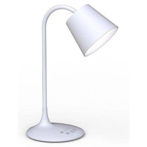 Techly LED stalinė lempa 24 diodų 4,5W 2700K/6500K su įkraunama baterija, balta
