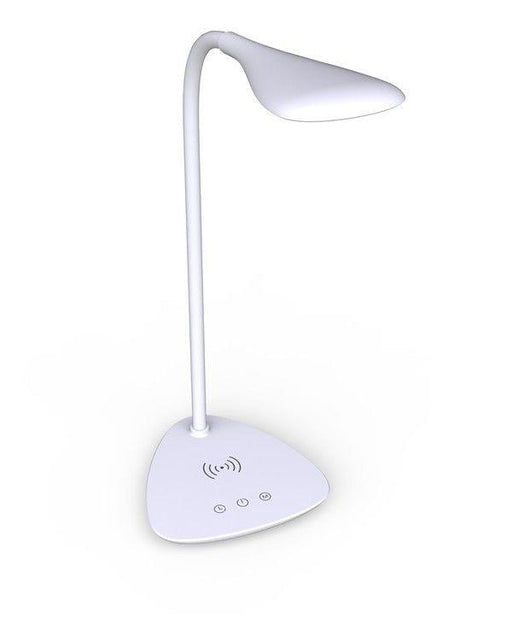 Techly LED stalinė lempa 40 diodų 7W 2700K/6500K su QI belaidžiu įkrovikliu