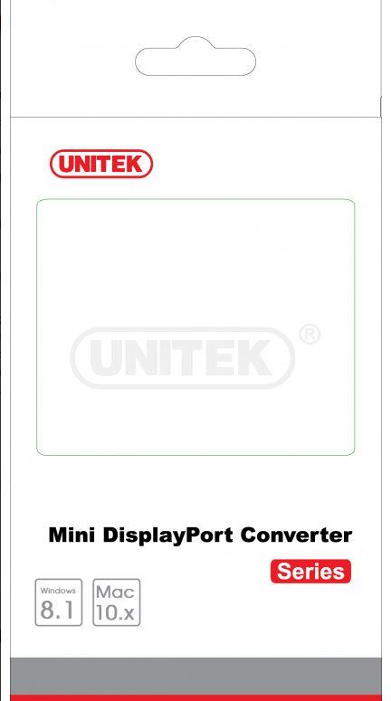 Unitek Adapteris miniDisplayPort - VGA, Y-6327WH