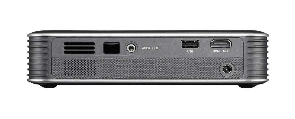 Projector Vivitek QUMI Q8 Black (FHD, LED, 1000 ANSI lm, HDMI/MHL, USB, WiFi)