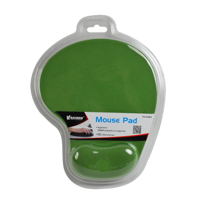 Gelis pelės kilimėlis Vakoss PD-424GN Žalia /220 x 200 x 20 mm/