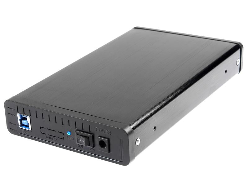HDD korpusas Tracer 731 AL mobile rack 3.5'' ATA / SATA USB 2.0. Aliuminis