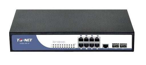 TG-Net GbE Managed Switch 8 x 1000BaseT, 2 x SFP