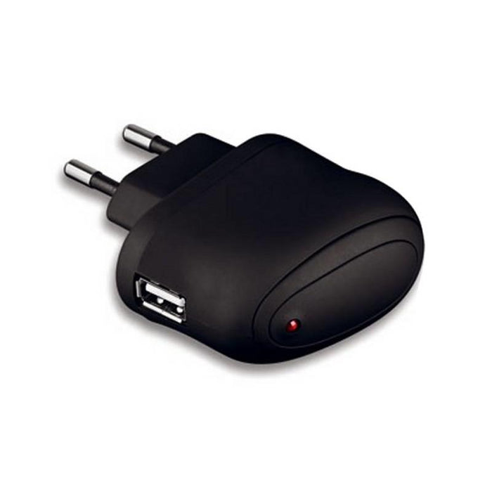 Techly USB įkroviklis 5V 2.1A juodas