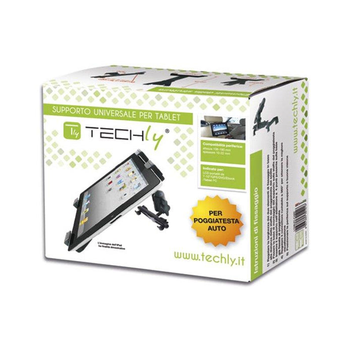 Techly Automobilinis laikiklis skirtas planš. komp./ iPad 7''-10.1'' Juodas